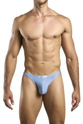 JUSTIN+SIMON XSJ03 String Classique Couleur Lurex Bleu